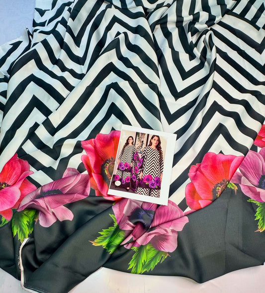 Bin Haroon 3 Piece Unstiched Silk Collection