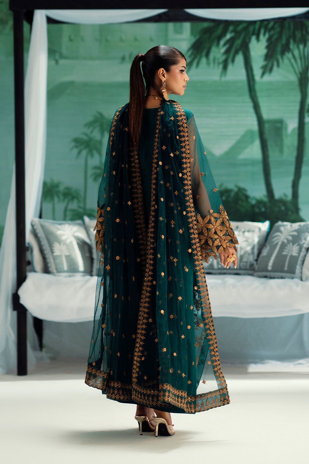 MM Organza Luxury 3pc Dress