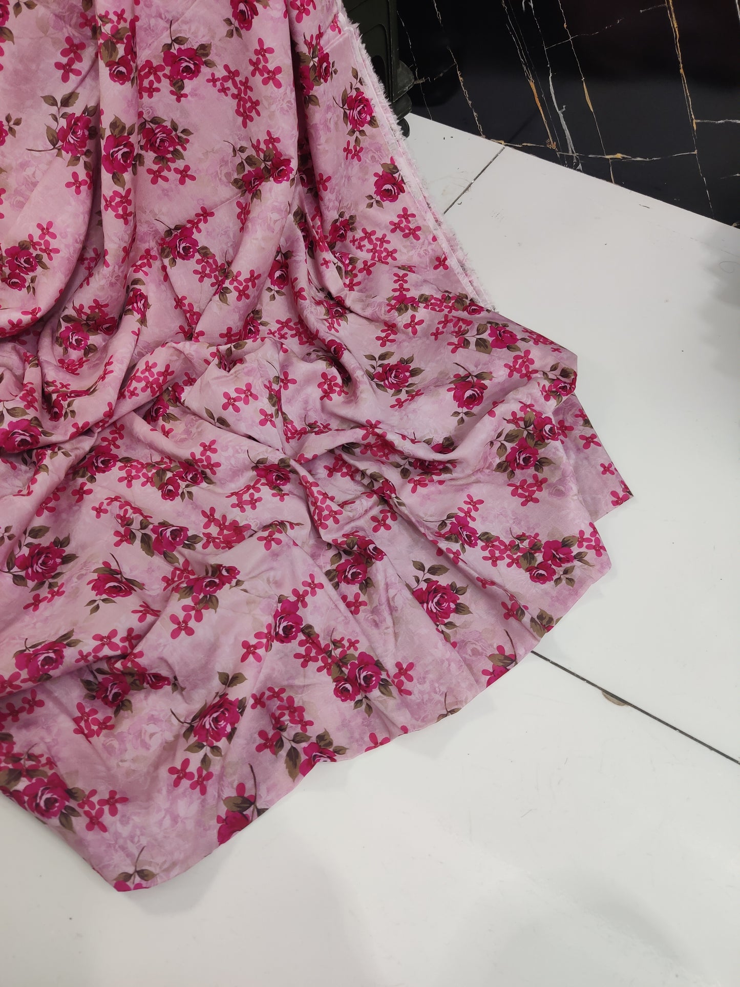 Bin Haroon Digital Printed lawn 2pc Unstich