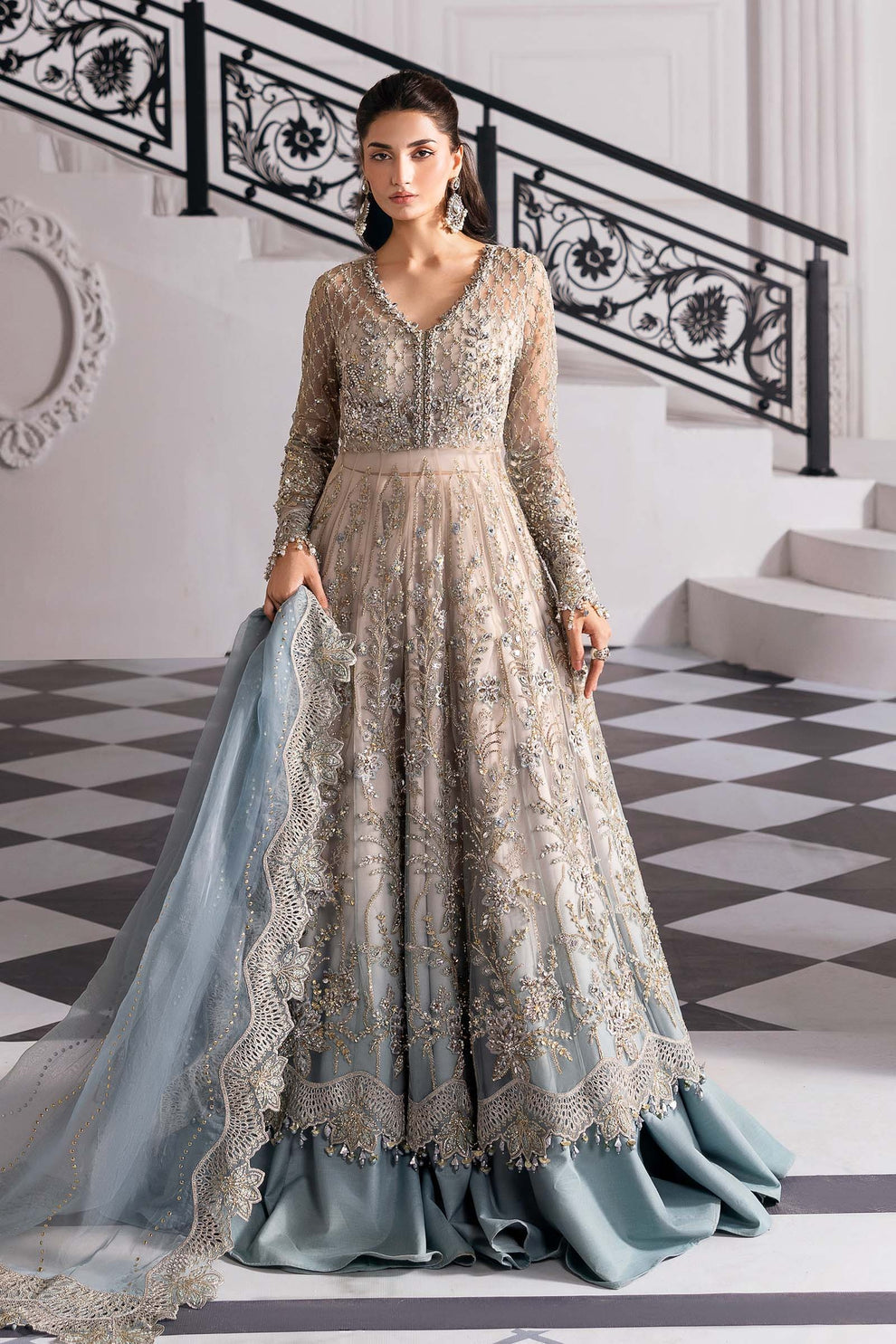 MB - Formals - Embroidered Unstitched Edition 25