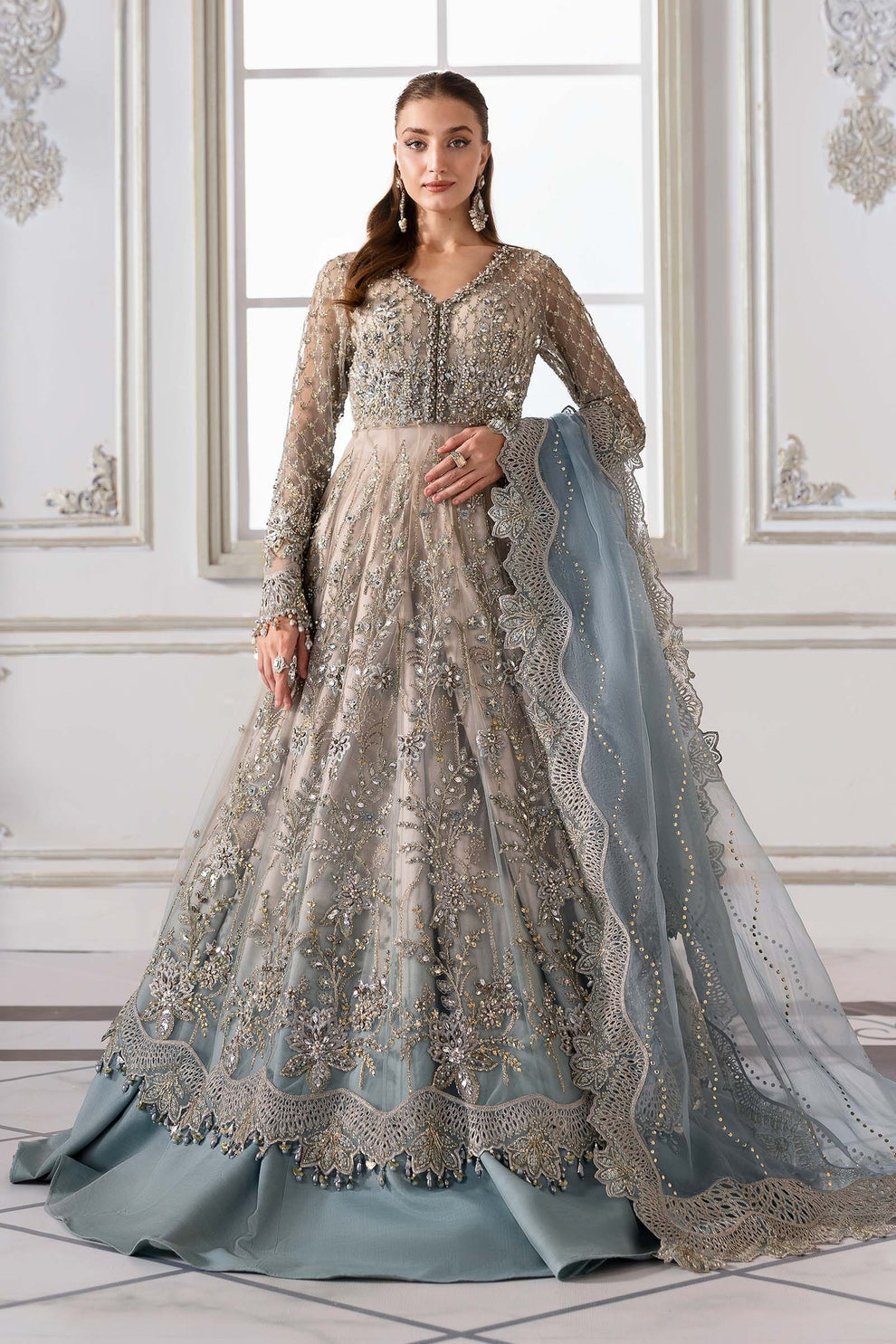 MB - Formals - Embroidered Unstitched Edition 25