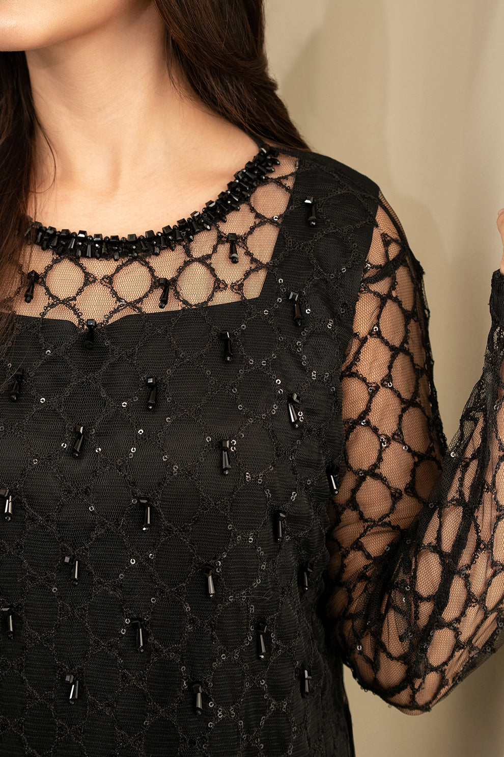 Lulusar Bunkiz Long Net Maxi