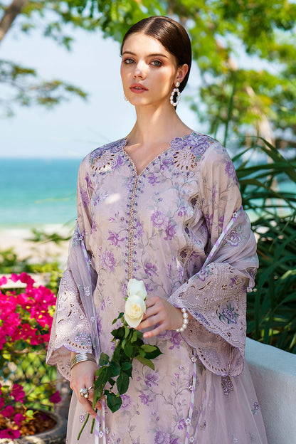 Baroque Unstitched Embroidered Lawn Suit