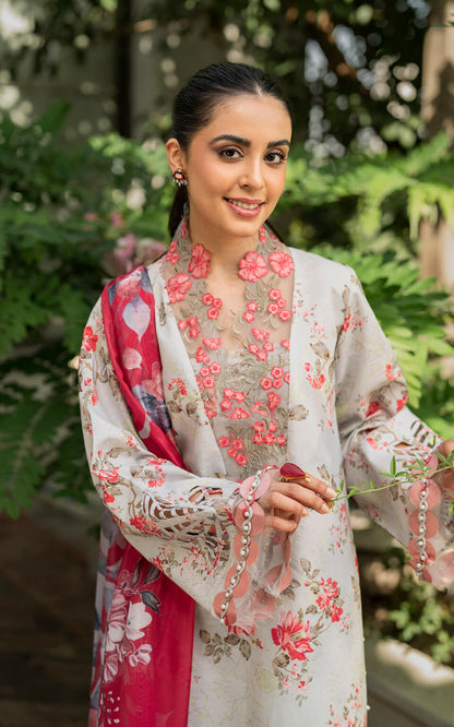 Asifa Nabeel Unstitched Embroidered Suit