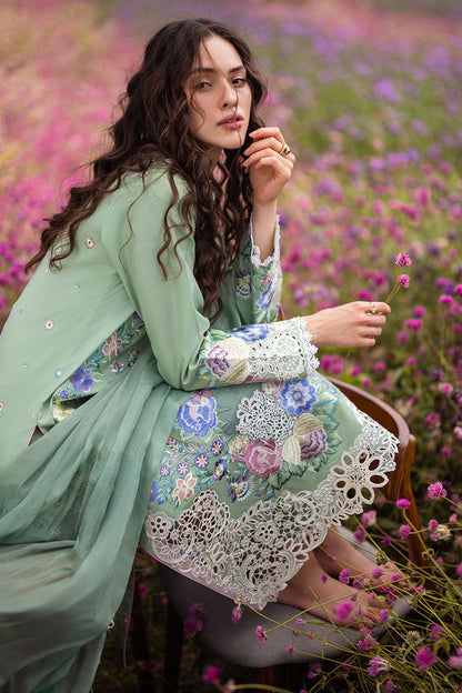 Mushq Unstitched Embroidered Lawn Suit