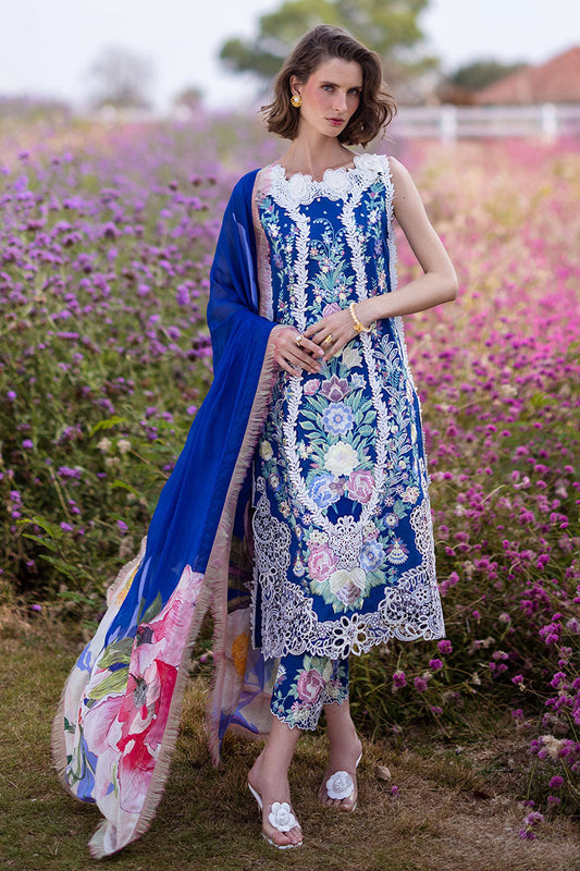 Mushq Unstitched Embroidered Lawn Suit