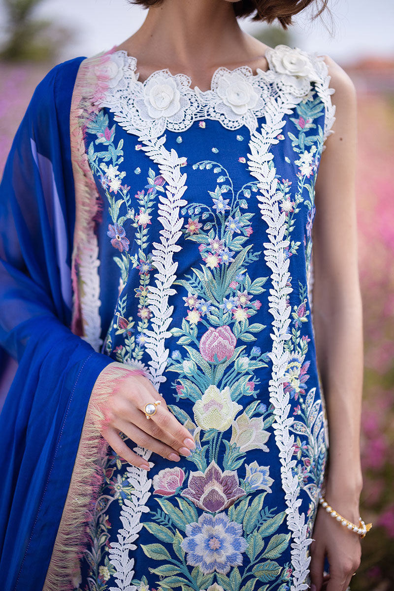 Mushq Unstitched Embroidered Lawn Suit