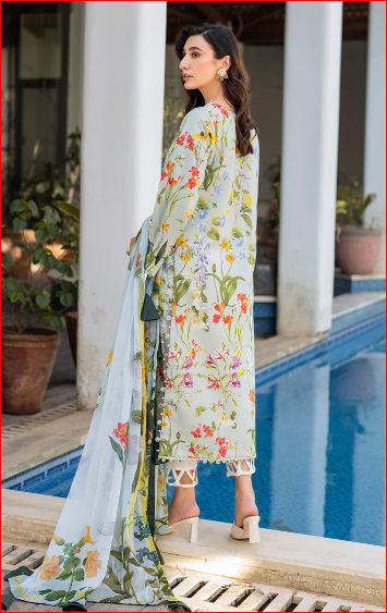 Asifa Nabeel Unstitched Embroidered Suit