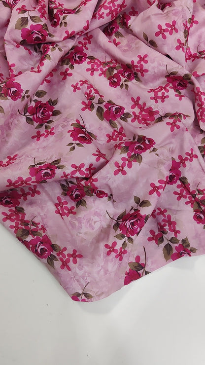 Bin Haroon Digital Printed lawn 2pc Unstich