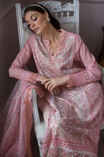 Sobia Nazir Unstitched Embroidered Chicken Kari Lawn Suit