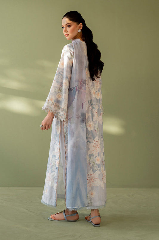 BR 3 Piece Unstiched Embroidered Lawn Suit