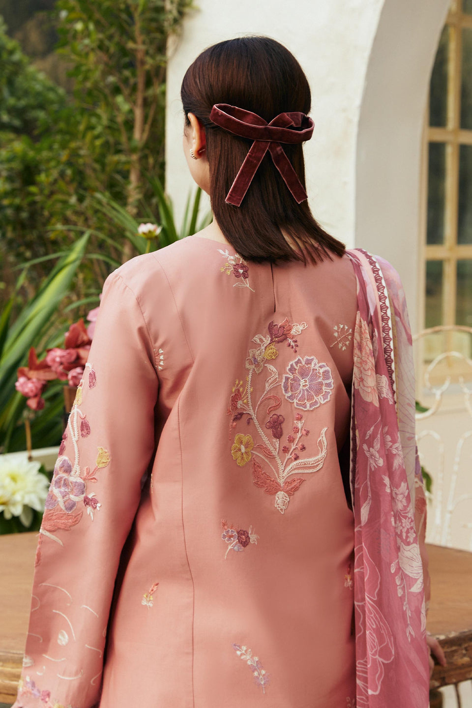 Coco By Zara Unstitched Embroidered Lawn Suit