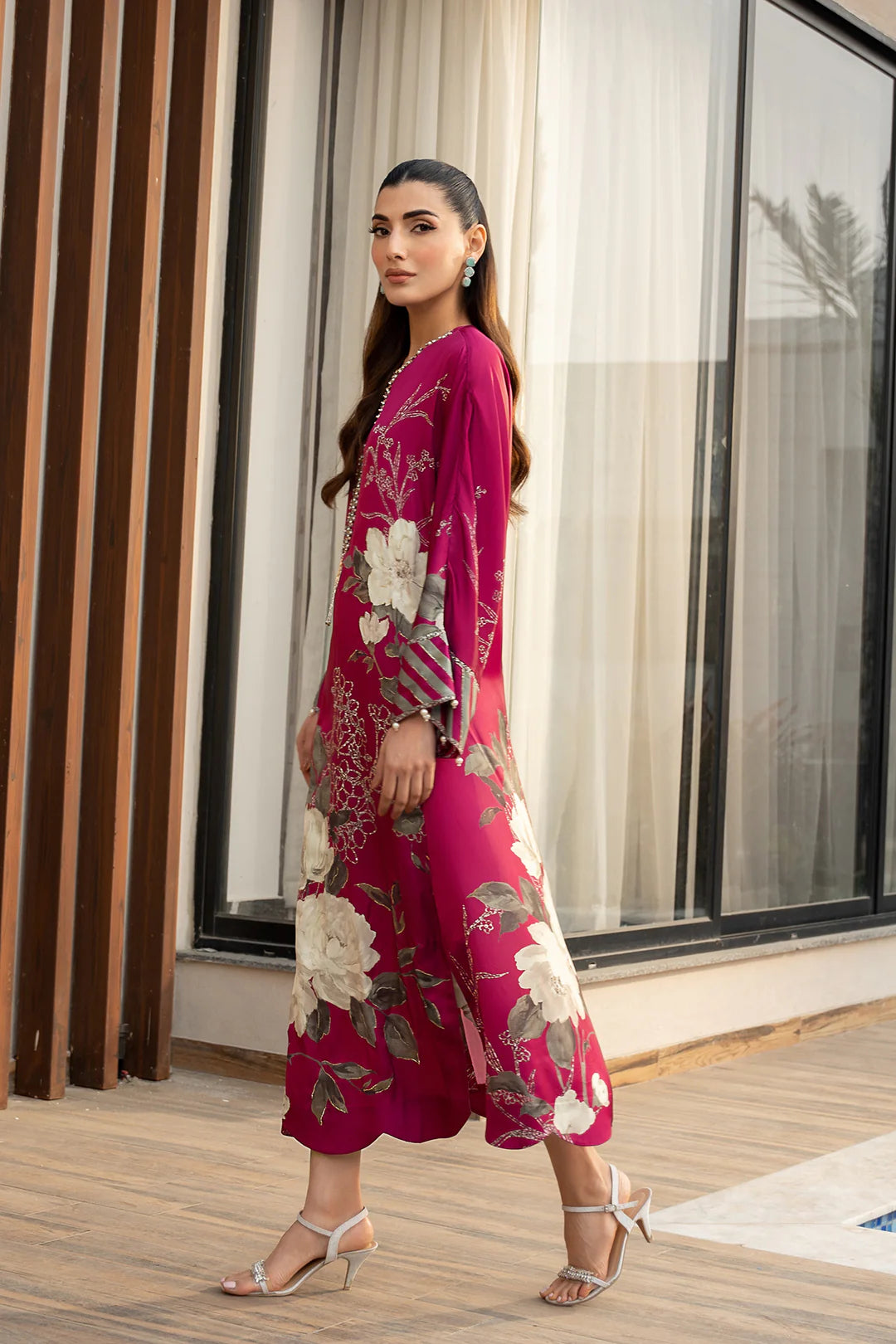 Lulusar Unstitched Shamoz Silk Suit