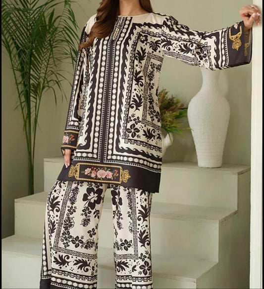 Bin Haroon 3 Piece Unstiched Silk Collection