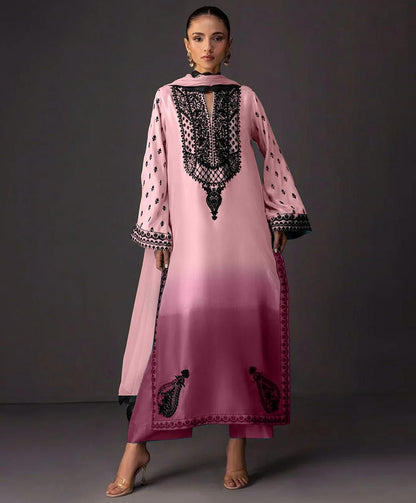 Bin Haroon 3 Piece Unstiched Silk Collection