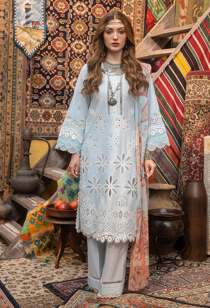 Adan's Libas Unstitched Embroidered Chicken Kari Lawn Suit