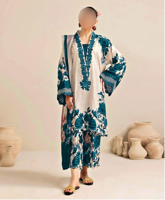 Bin Haroon 3 Piece Unstiched Silk Collection