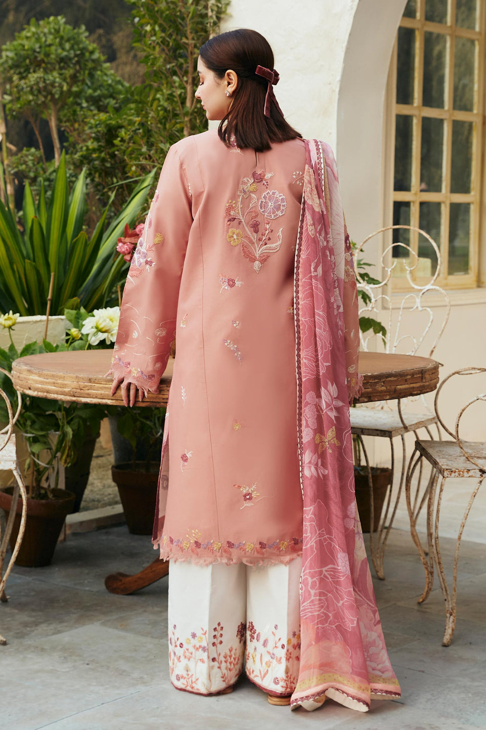 Coco By Zara Unstitched Embroidered Lawn Suit