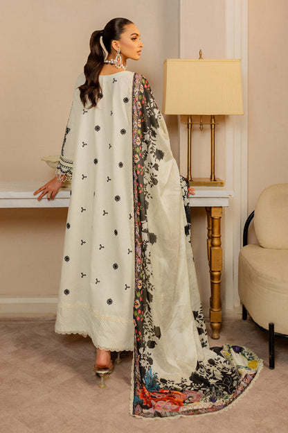 Marjjan Unstitched Embroidered Lawn Suit