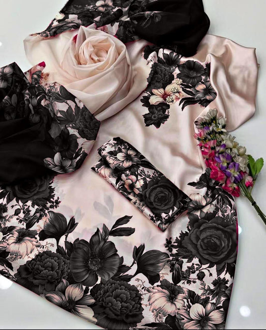 Bin Haroon 3 Piece Unstiched Silk Collection